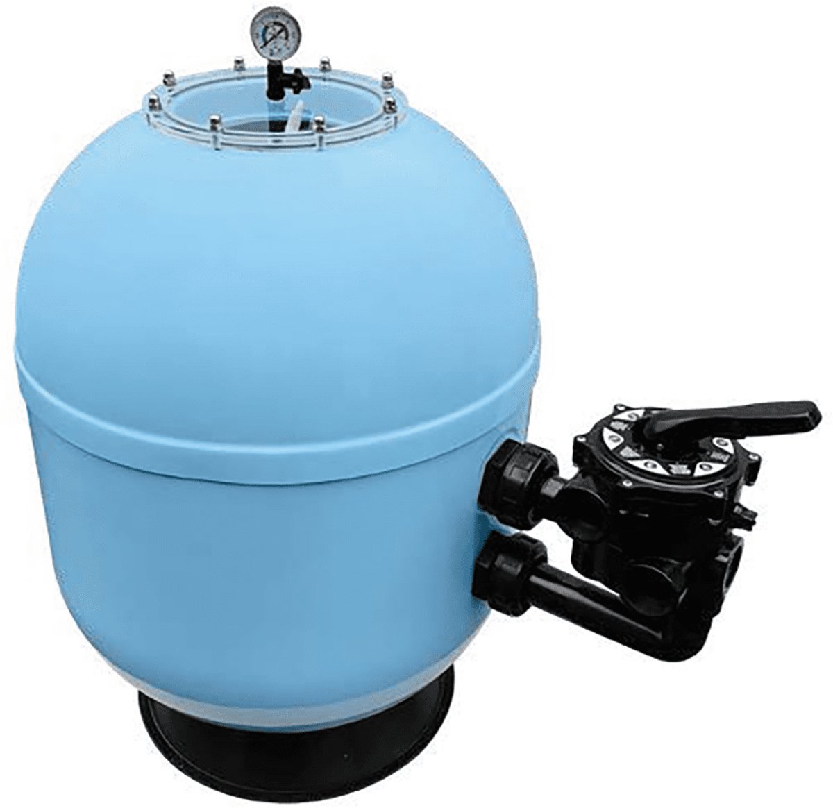 HRS 622 | polyester zandfilter | SIDE | 16 m³/h